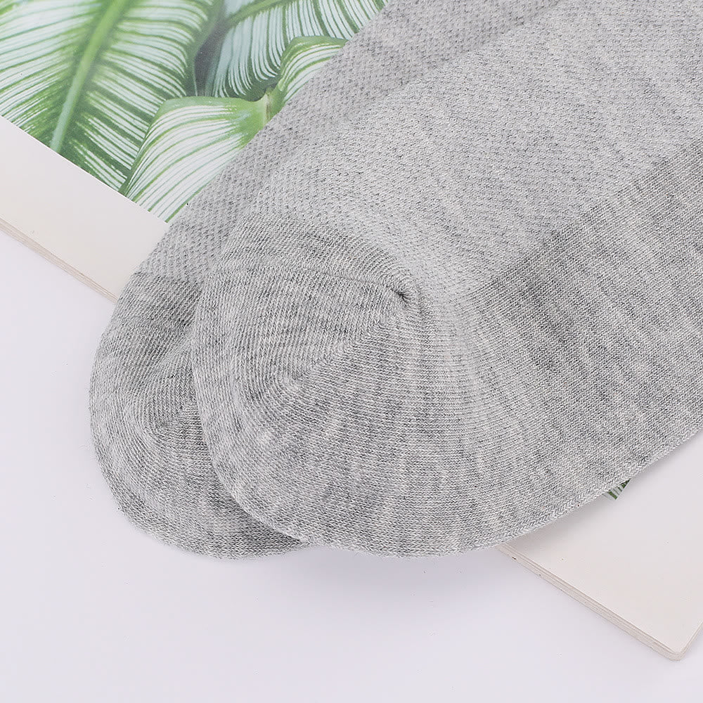 Chaussettes invisibles en maille grande taille (3 paires)