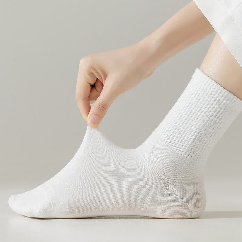 Chaussettes confortables en coton grande taille (6 paires)