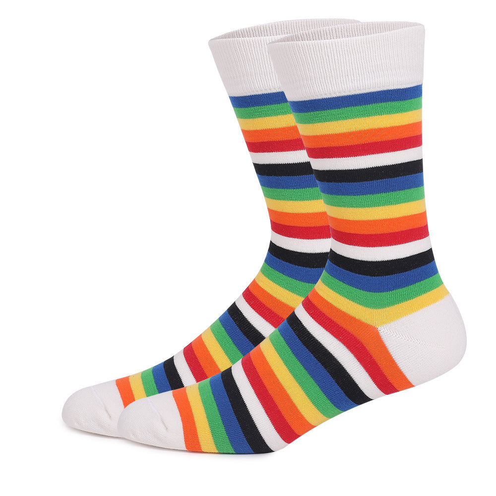 Chaussettes Pride Crew grande taille (5 paires) - image 5