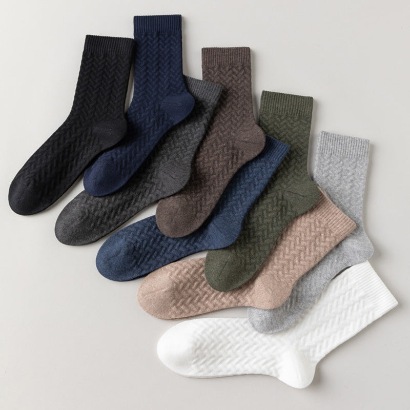 Chaussettes quart de coton pur (3 paires) - image 15