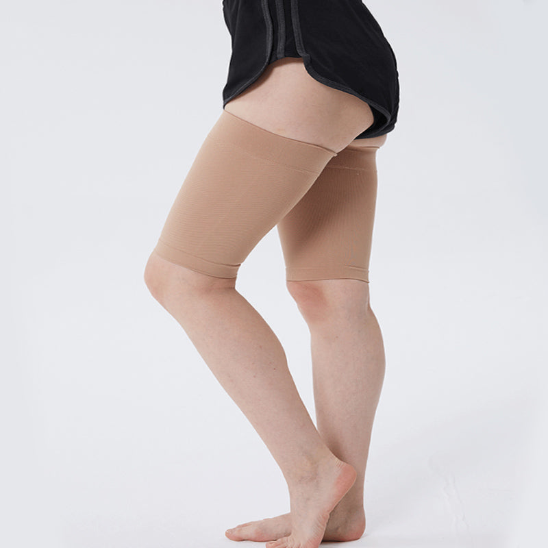 Manchon de compression médical pour cuisse grande taille, unisexe