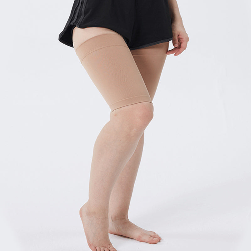 Manchon de compression médical pour cuisse grande taille, unisexe