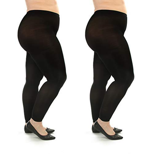 Collants de compression médicaux sans pieds grande taille (20-30 mmHg) - image 5