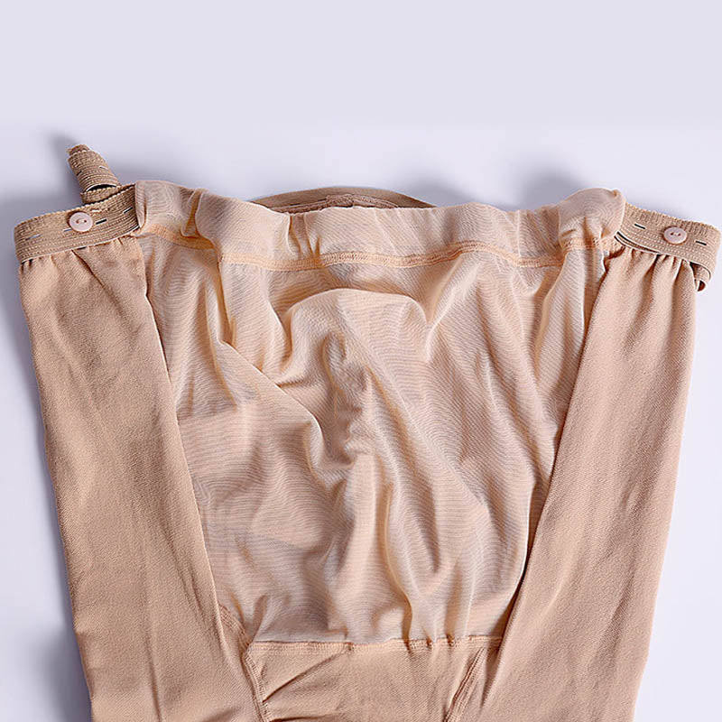 Collants de contention médicaux sans pieds pour femmes enceintes, grande taille (15-20 mmHg) - image 11