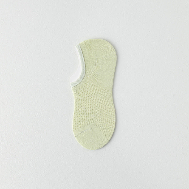 Chaussettes de sport basses invisibles (10 paires) - Vert clair - EU36-40 (US3-7) - image 19