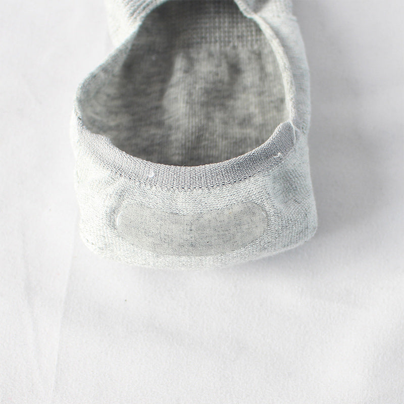 Chaussettes invisibles absorbantes de transpiration grande taille (10 paires)