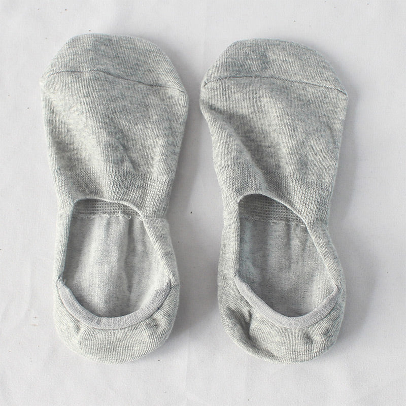 Chaussettes invisibles absorbantes de transpiration grande taille (10 paires)