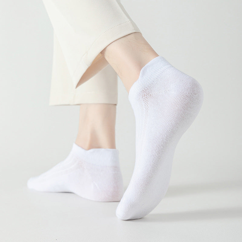 Chaussettes respirantes en maille grande taille (10 paires)