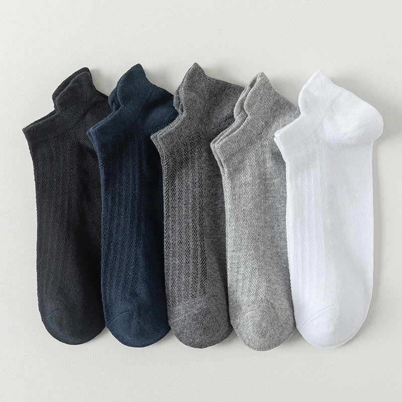 Chaussettes respirantes en maille grande taille (10 paires)