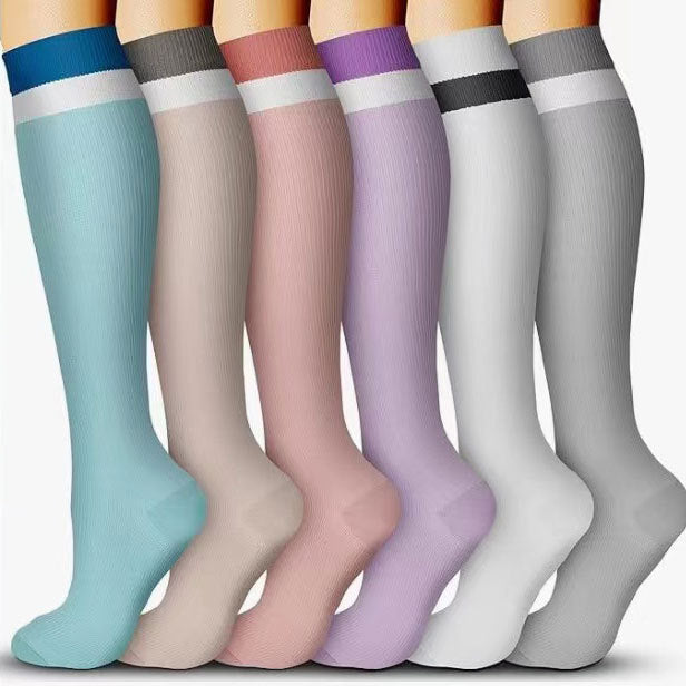 Chaussettes de compression légères pour le sport (6 paires)