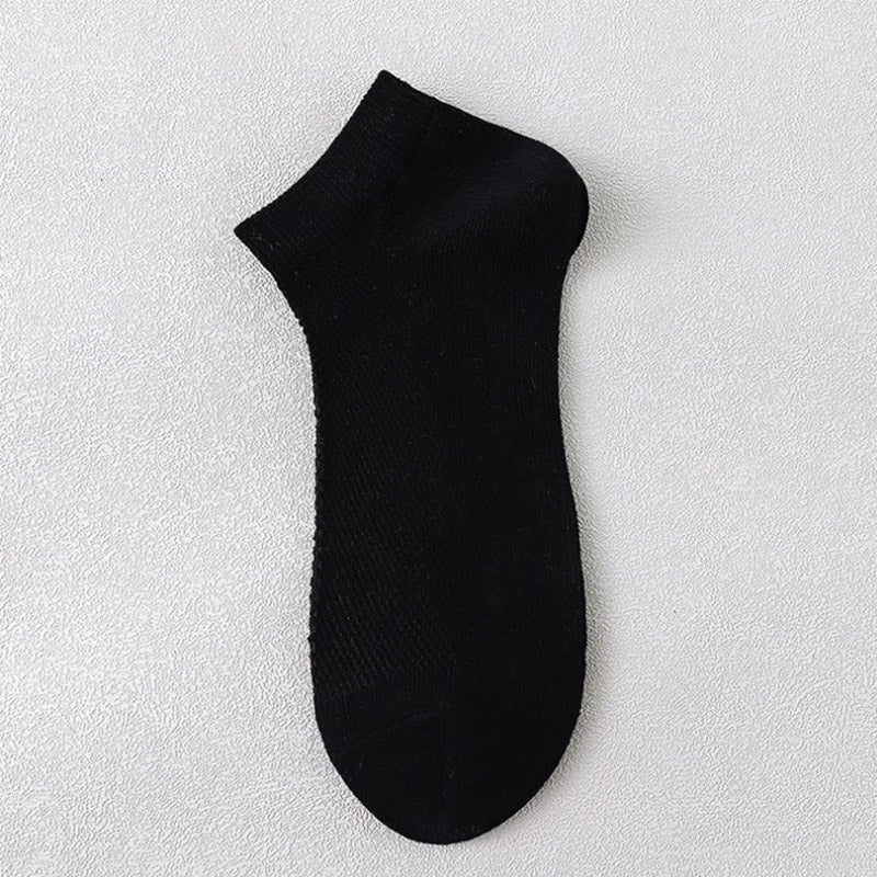 Chaussettes de sport en maille grande taille (12 paires) - Noir - EU36-45 (US3-11) - image 12