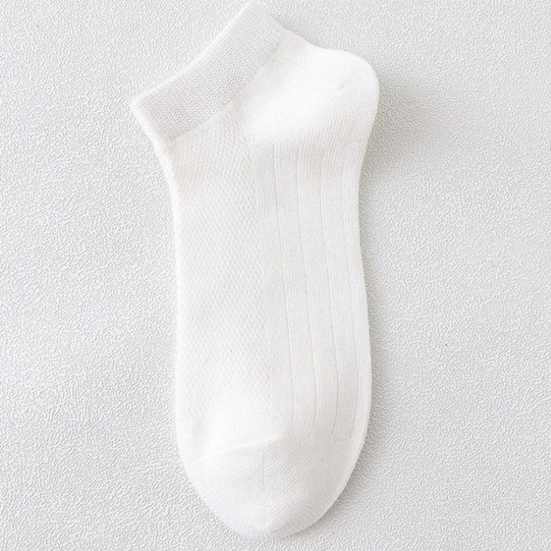 Chaussettes de sport en maille grande taille (12 paires) - Blanc - EU36-45 (US3-11) - image 13