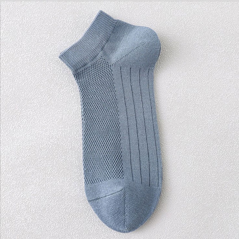 Chaussettes de sport en maille grande taille (12 paires) - Bleu - EU36-45 (US3-11) - image 14
