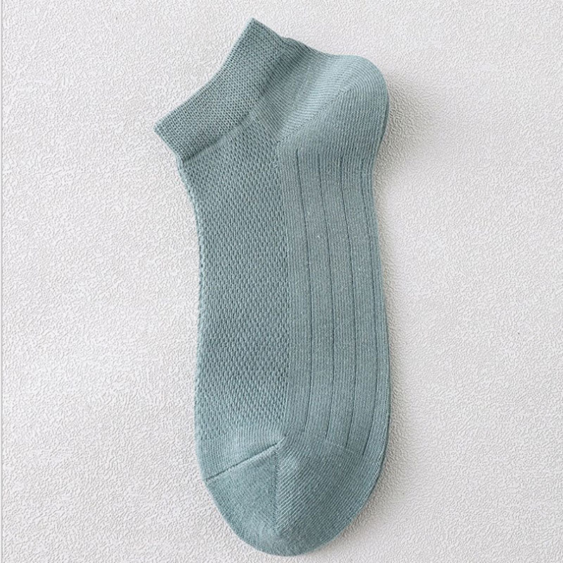 Chaussettes de sport en maille grande taille (12 paires) - Vert - EU36-45 (US3-11) - image 15