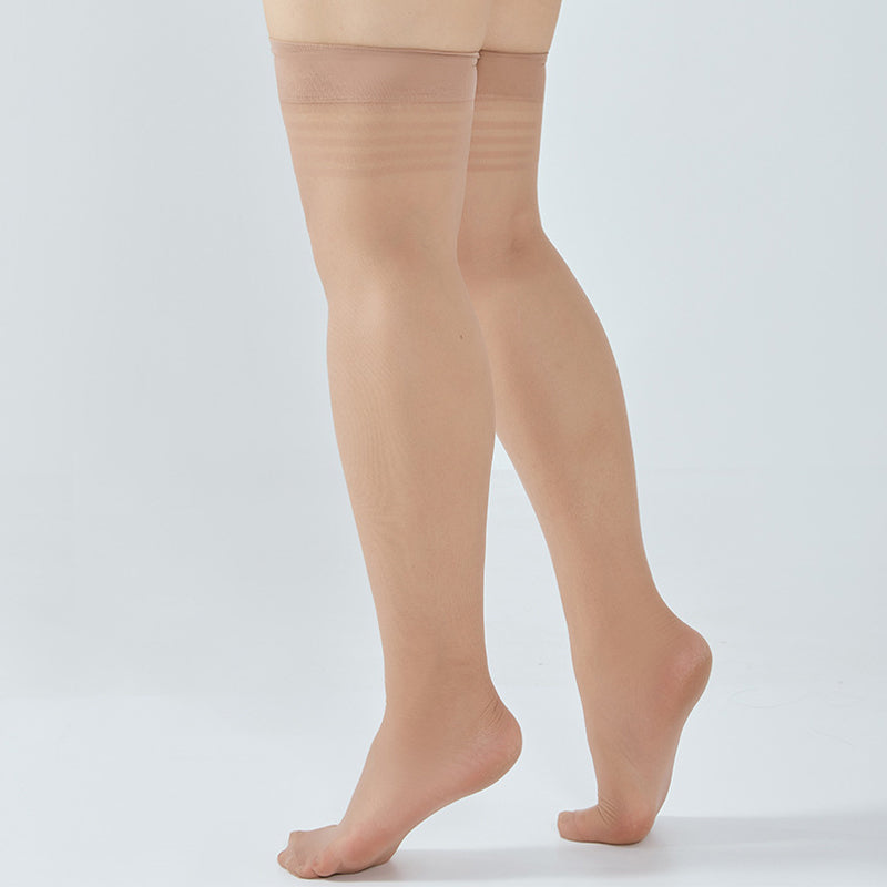 Chaussettes hautes transparentes (4 paires) - image 12