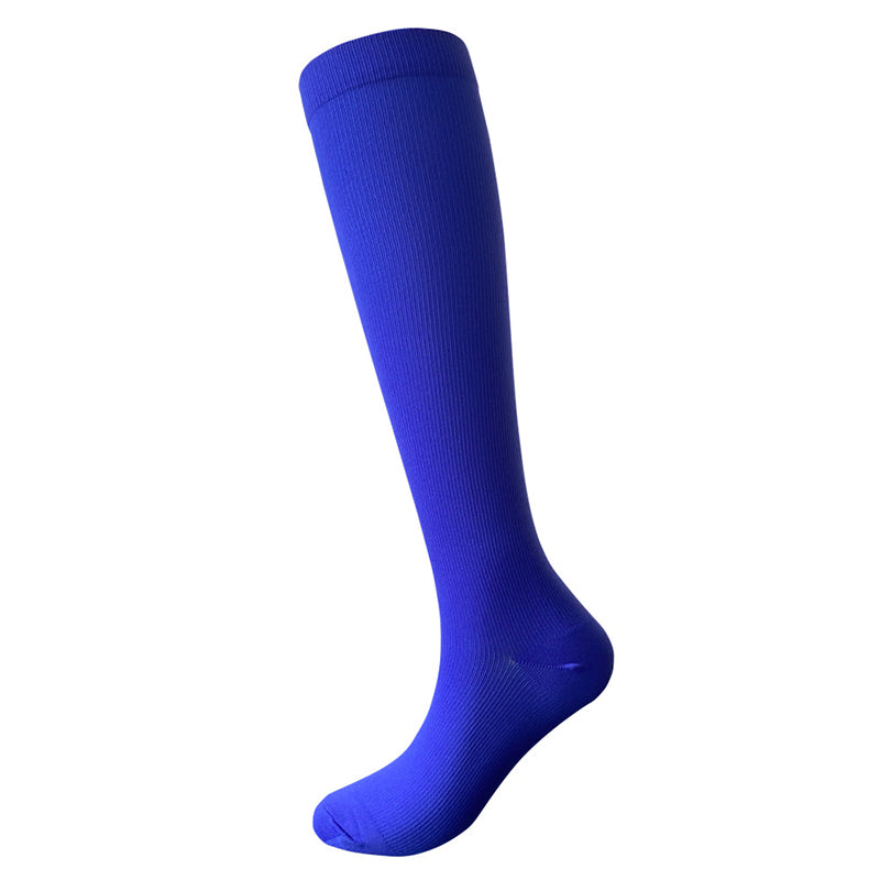 Chaussettes de compression de sport de couleur unie (3 paires)