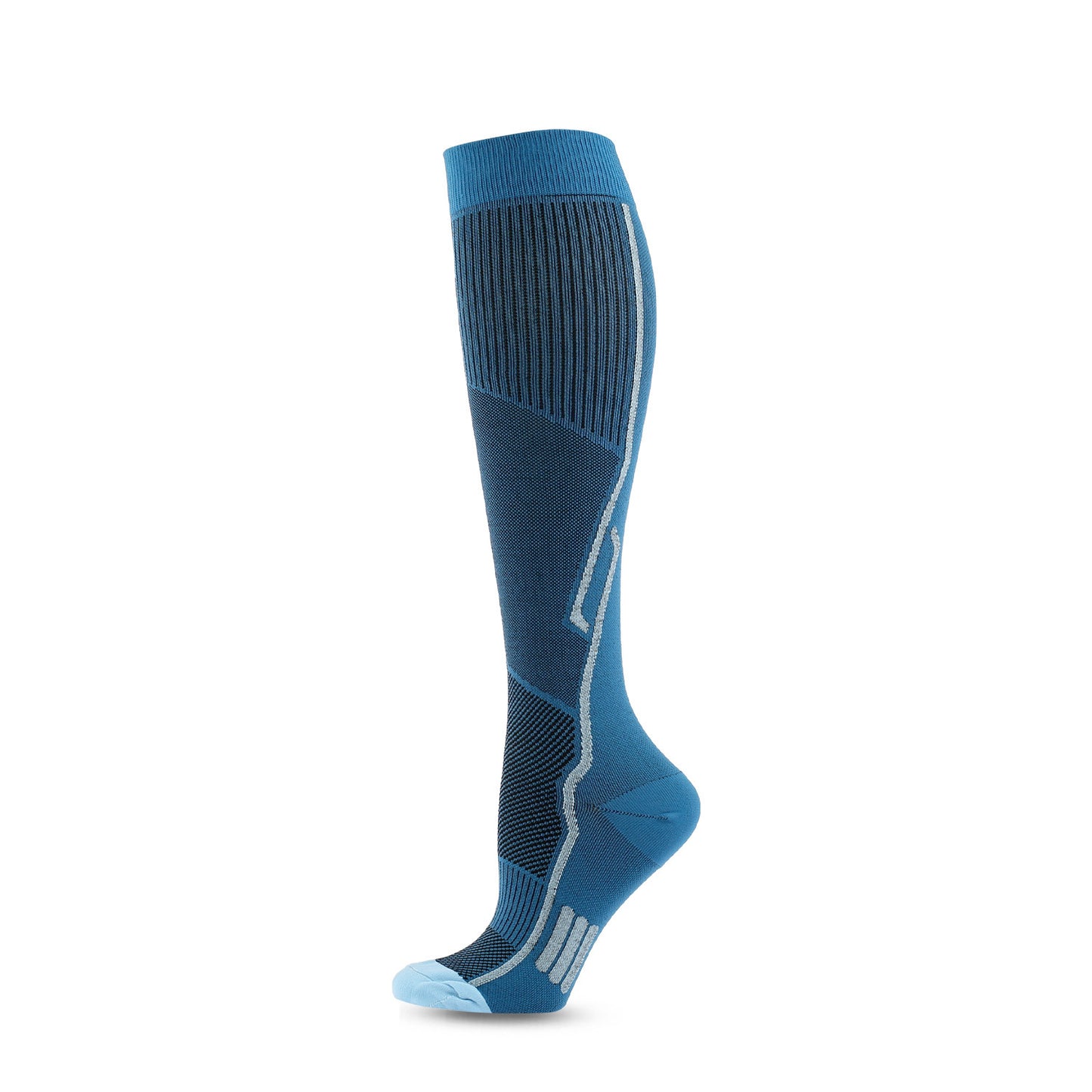 Chaussettes de compression pour l'équitation en plein air (5 paires) - image 5