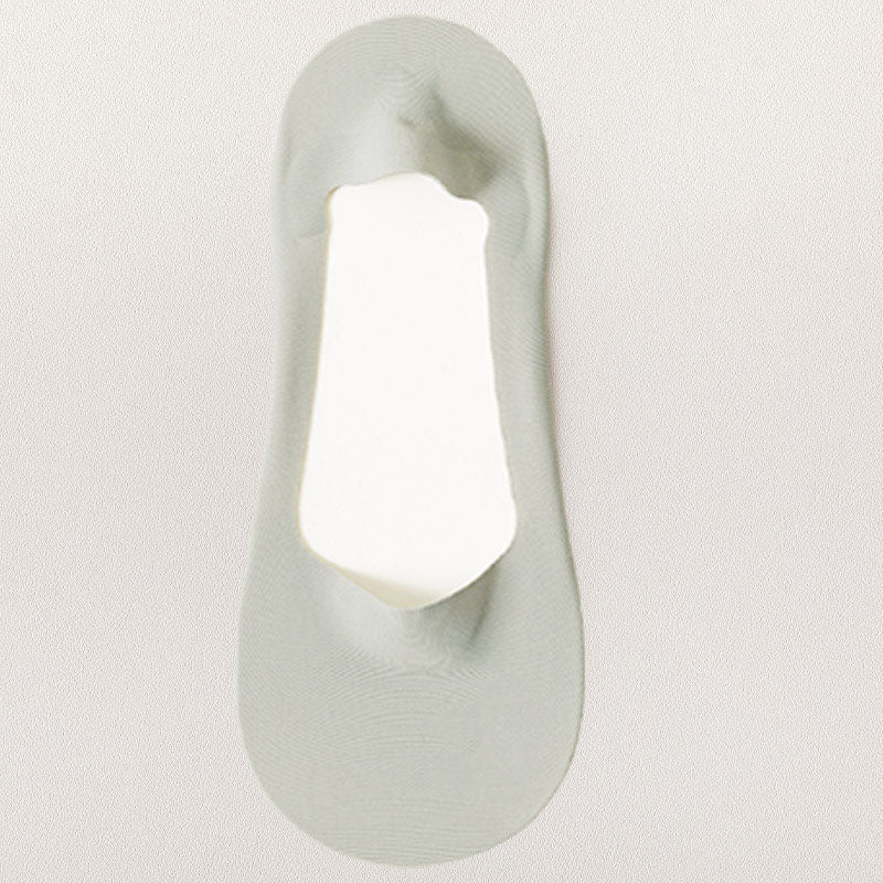 Chaussettes invisibles en tissu frais (8 paires) - Gris clair - EU36-38 (US3-5) - image 20