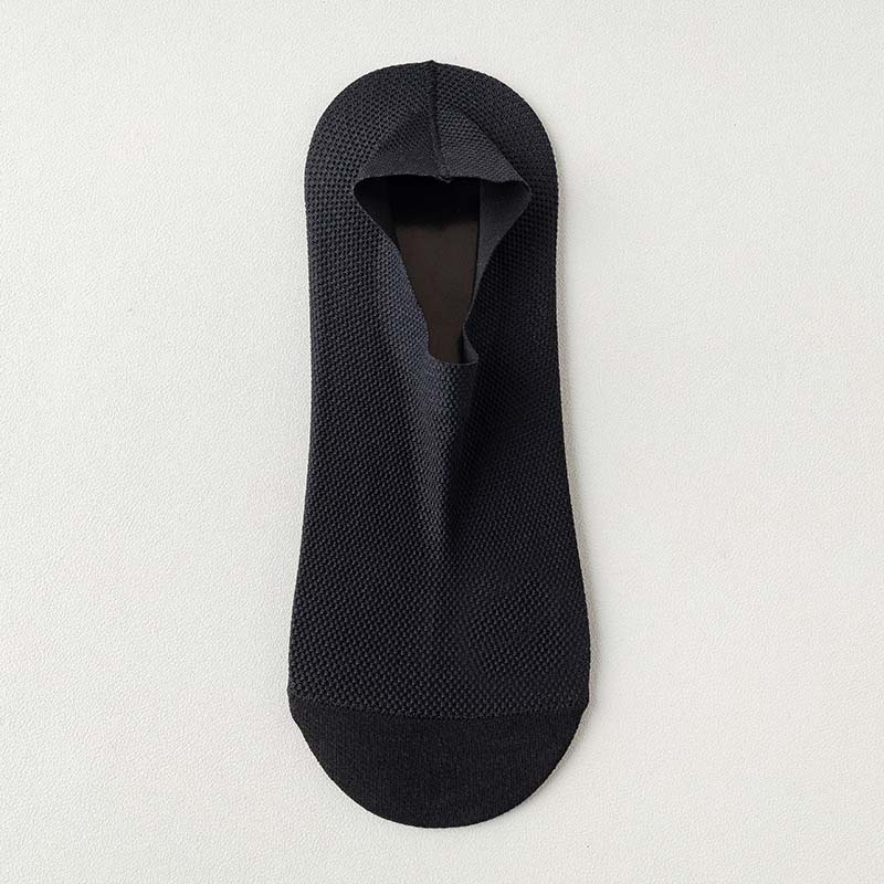 Chaussettes respirantes en soie glacée grande taille (3 paires)