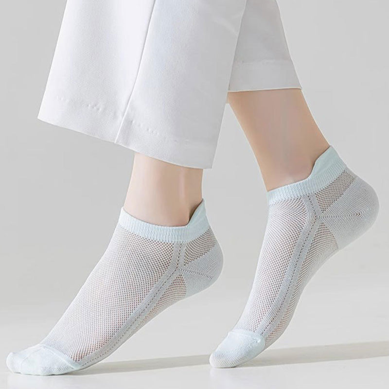 Chaussettes hautes respirantes en maille (7 paires)