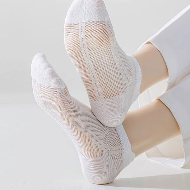 Chaussettes hautes respirantes en maille (7 paires)