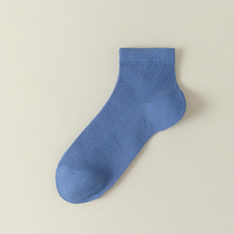 Chaussettes de sport respirantes en maille grande taille (7 paires)