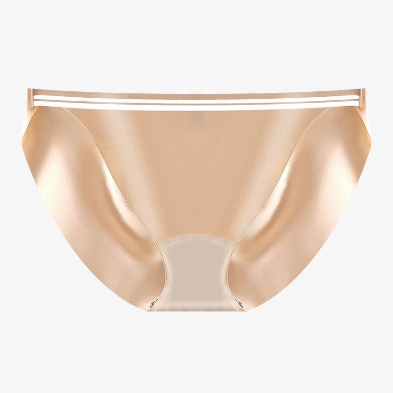 Culotte fendue haute sans coutures (paquet de 5) - Kaki - 5XL - image 10