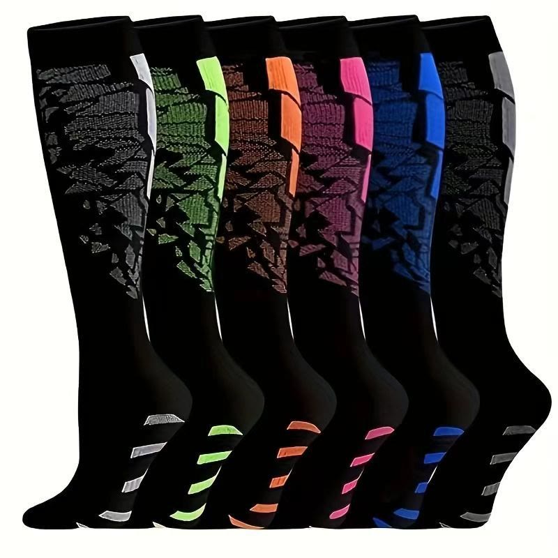 Chaussettes de compression de forme irrégulière (6 paires) - image 0