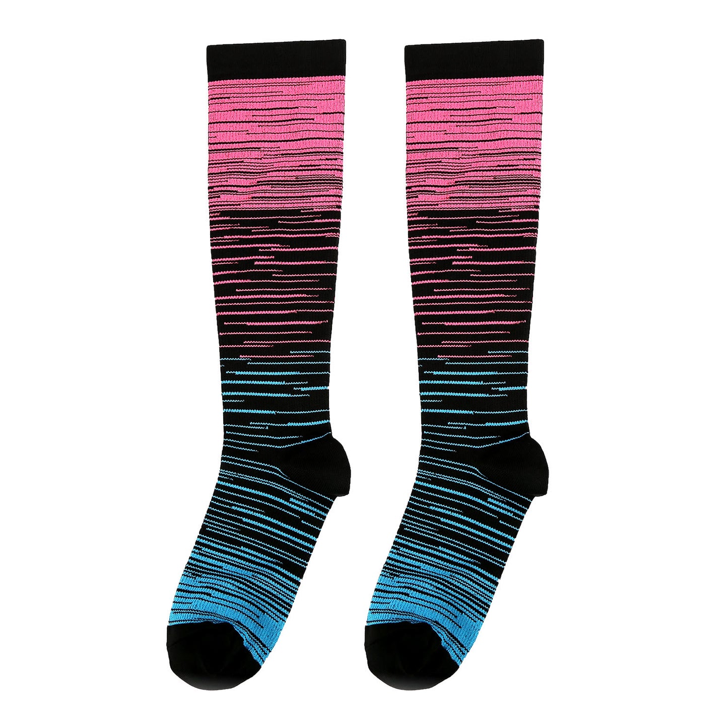 Chaussettes de compression Color Thin Lines (6 paires)