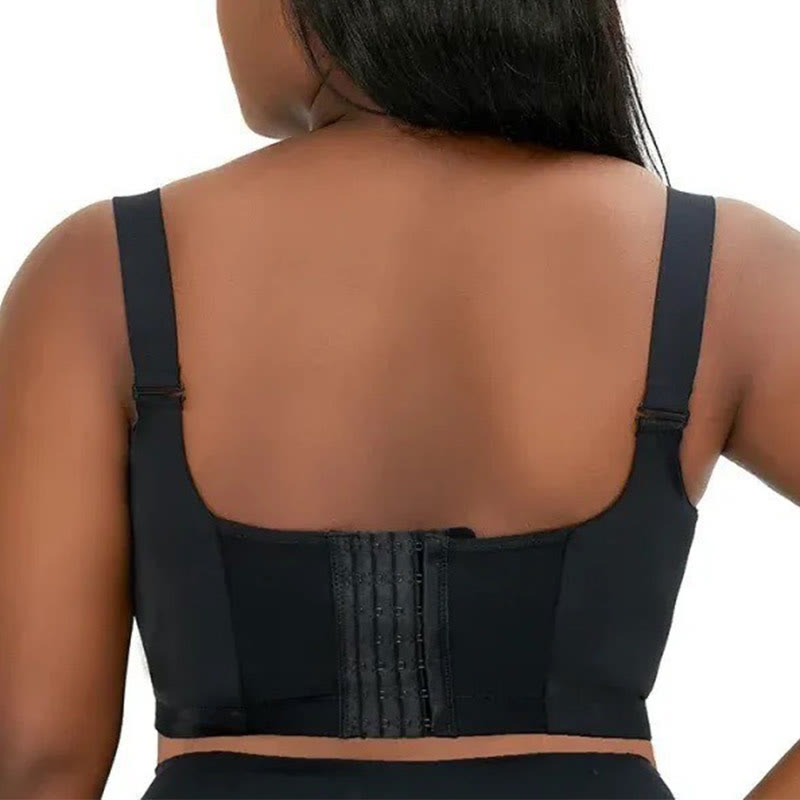 Soutiens-gorge grande taille à décolleté en V profond et à couverture complète