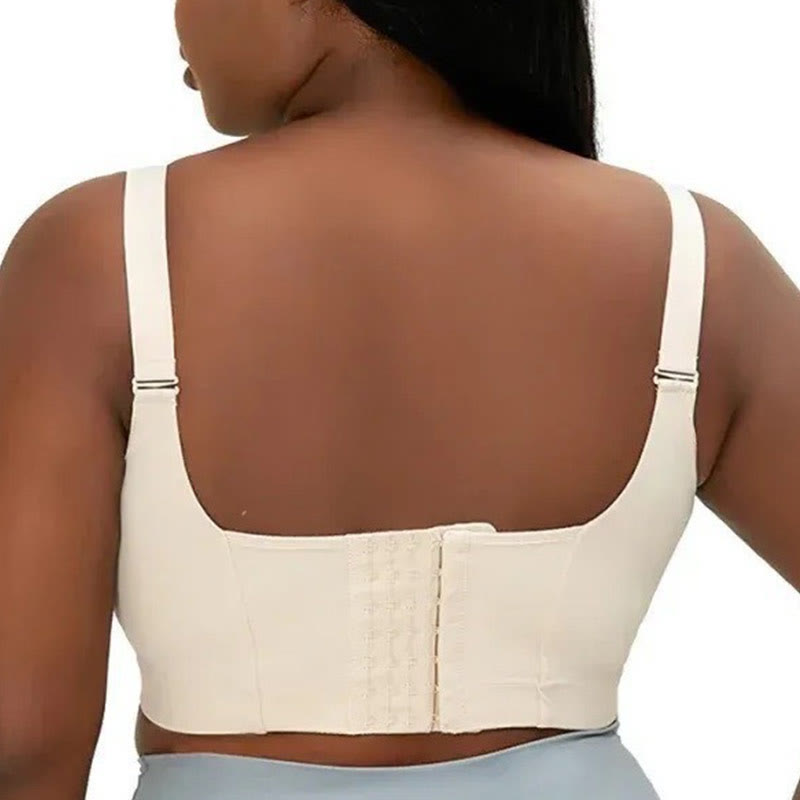 Soutiens-gorge grande taille à décolleté en V profond et à couverture complète