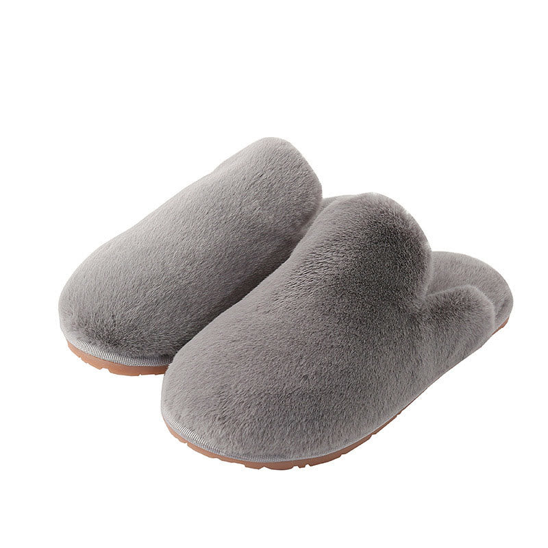 Chaussons pelucheux grande taille