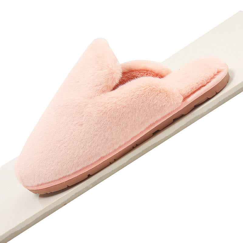 Chaussons pelucheux grande taille