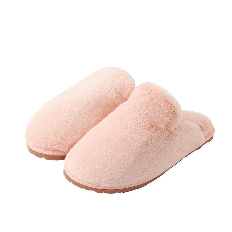 Chaussons pelucheux grande taille