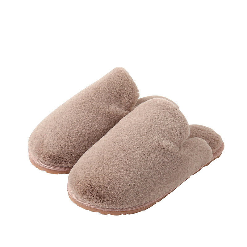 Chaussons pelucheux grande taille