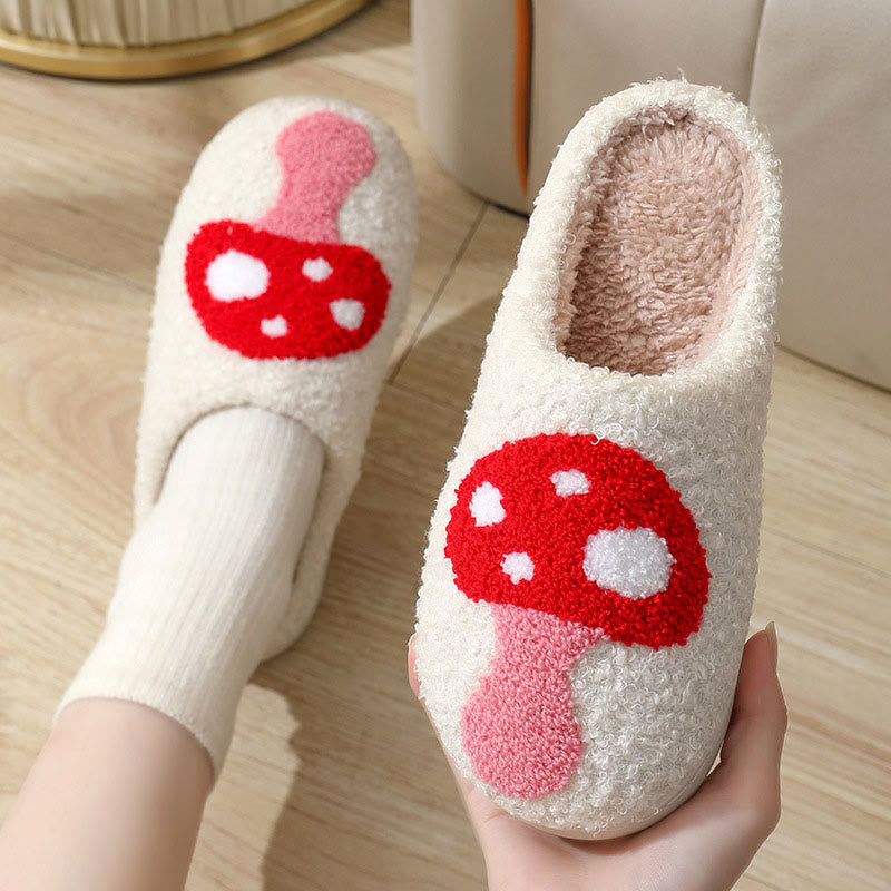 Chaussons champignons arc-en-ciel grande taille - image 9