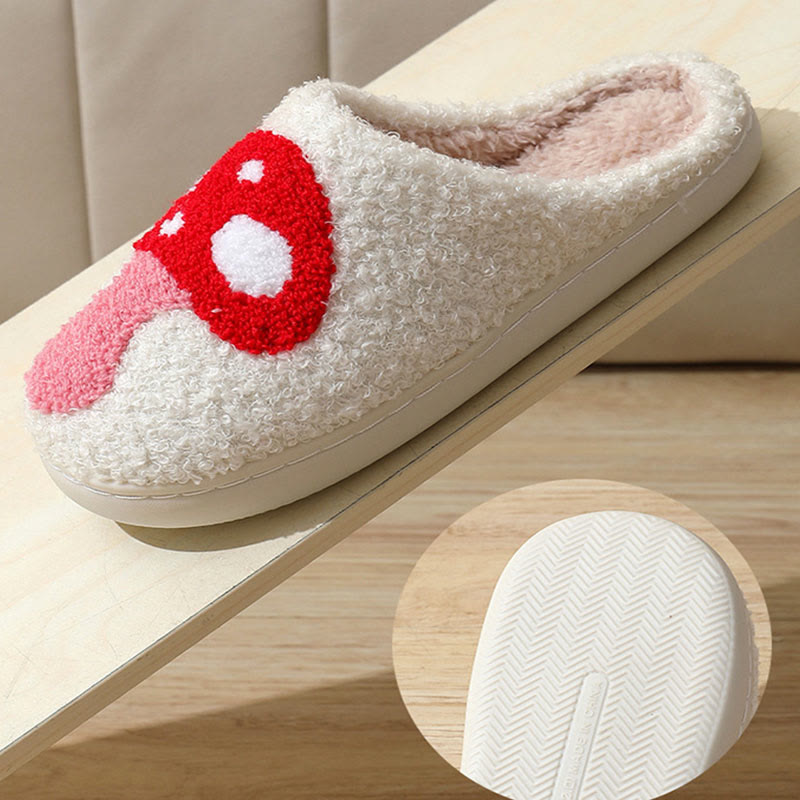 Chaussons champignons arc-en-ciel grande taille - image 8