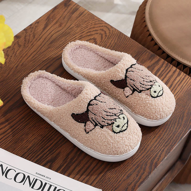 Chaussons à motifs animaux grande taille - Kaki - EU 44-45 (US 10-11) - image 3