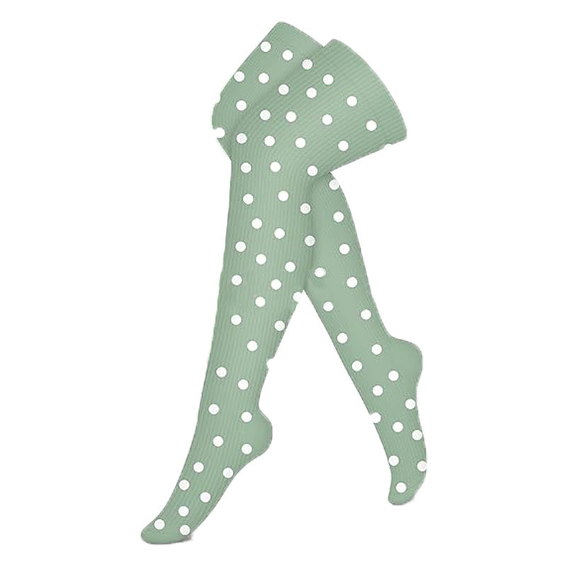 Chaussettes de compression hautes Green Series (3 paires) - Pois - S/M - image 3