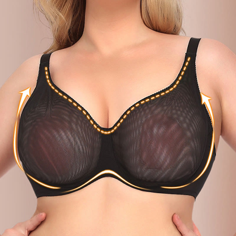 Soutiens-gorge ultra-fins sans armatures grande taille