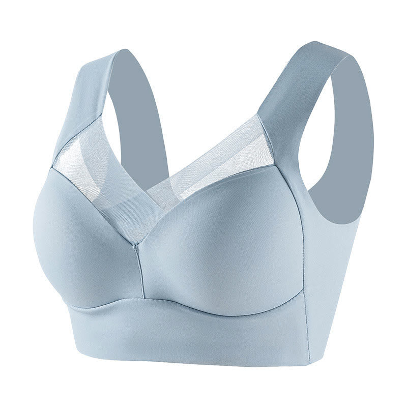 Soutiens-gorge de sport grande taille sans coutures en dentelle (lot de 2)