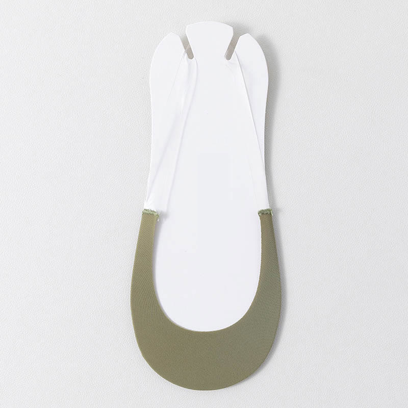 Chaussettes invisibles grande taille avec jarretelles (8 paires)