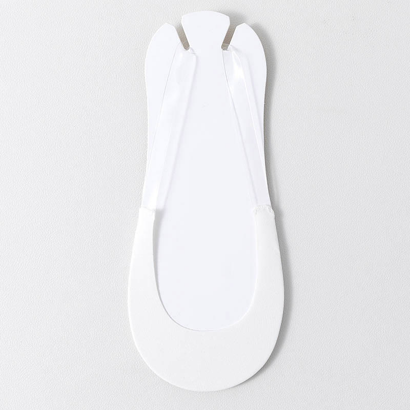 Chaussettes invisibles grande taille avec jarretelles (8 paires)