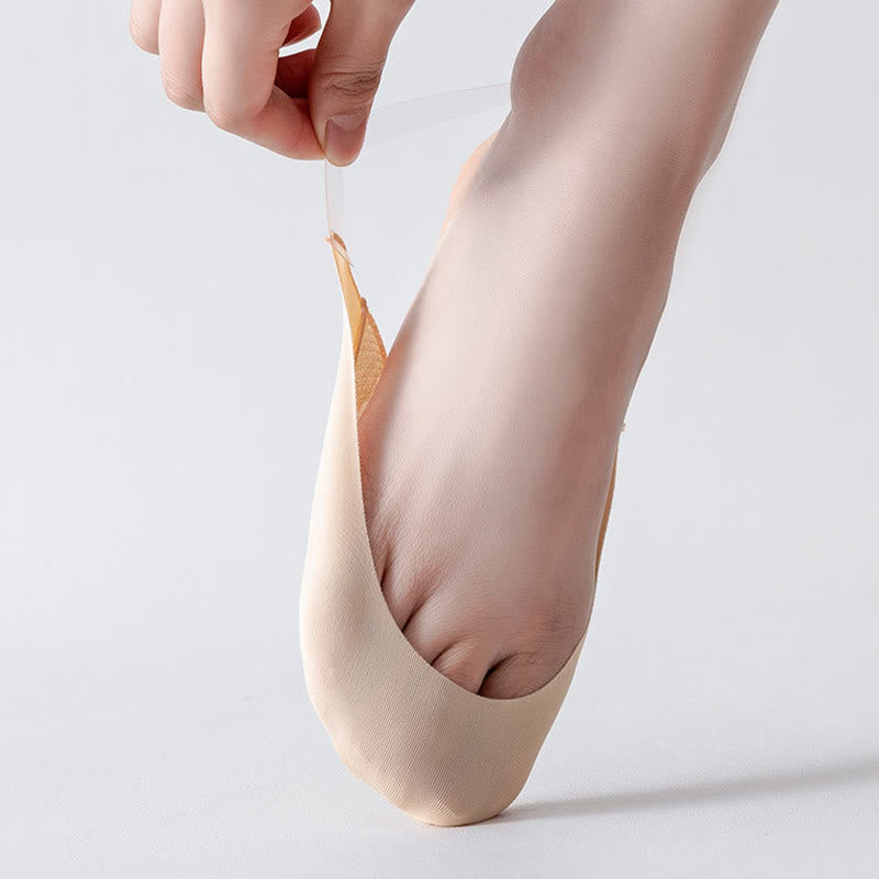 Chaussettes invisibles grande taille avec jarretelles (8 paires)