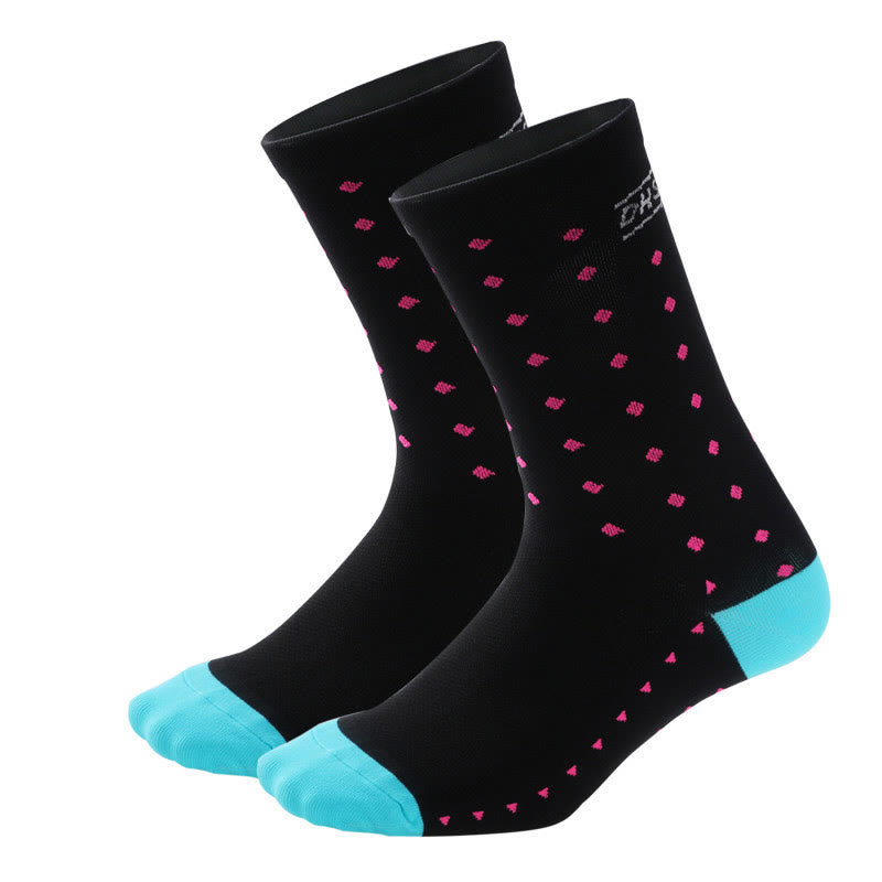 Chaussettes de compression à pois grande taille (5 paires)
