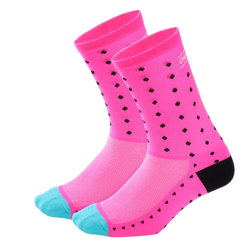 Chaussettes de compression à pois grande taille (5 paires)