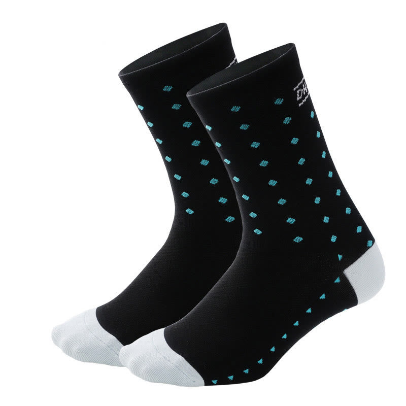 Chaussettes de compression à pois grande taille (5 paires)