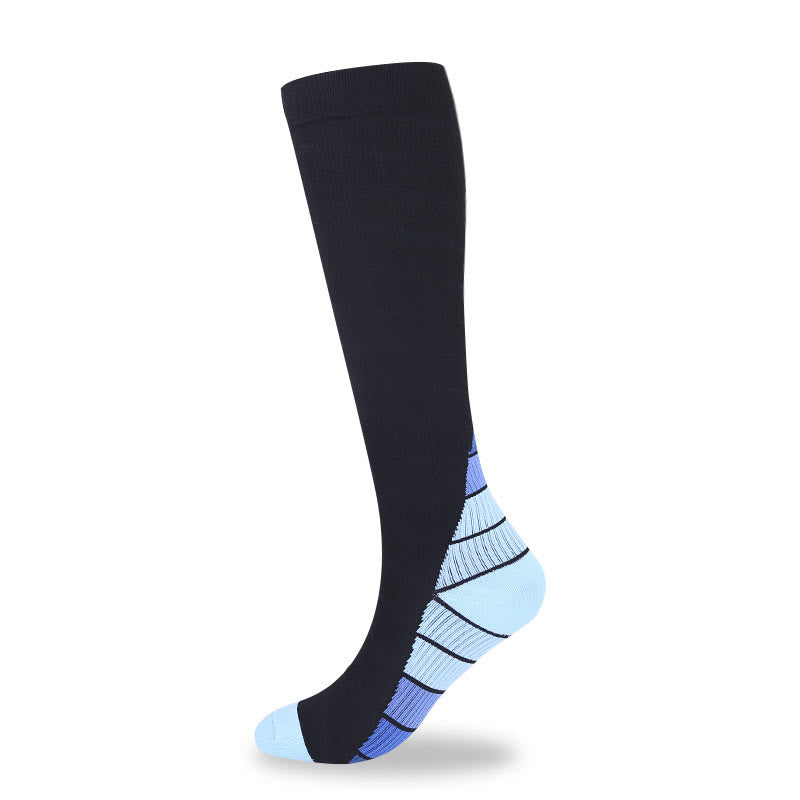 Chaussettes de compression hautes pour cyclisme (4 paires)