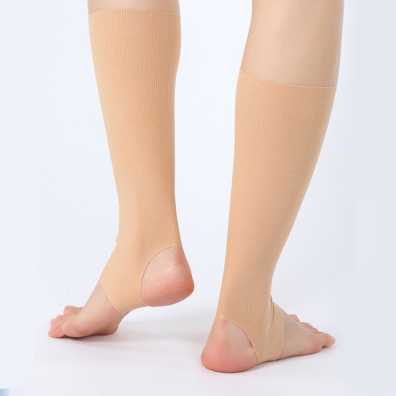 Chaussettes de compression respirantes en modal pour les douleurs au mollet