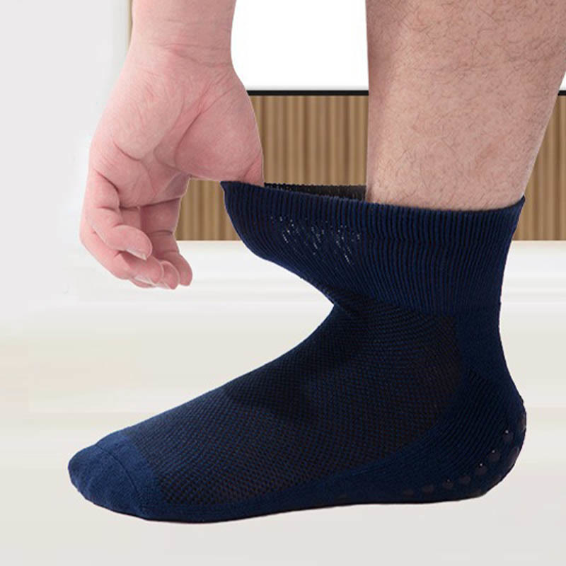 Chaussettes diabétiques extensibles grande taille (2 paires)